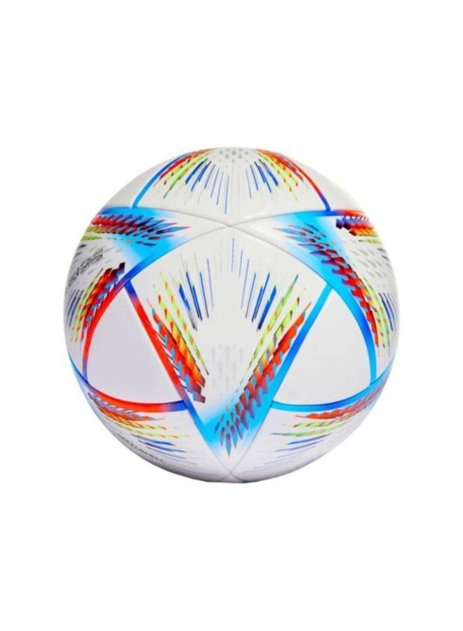 دريمزون كرة قدم مقاس 5 - كرة متينة للتدريب والمباريات - تصميم مستوحى من كأس العالم للأطفال والشباب والكبار - رياضات خارجية - Image 1